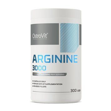 L-аргінін OstroVit Arginine 3000 мг, 300 капсул OstroVit Arginine 3000 (300 caps) 000023634 фото