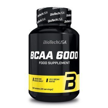 Амінокислоти BioTech USA BCAA 6000 (100 таблеток) BioTech BCAA 6000 (100 tabs) 000004401 фото