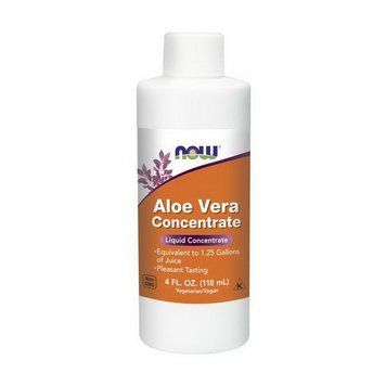 Концентрат Алоэ Вера NOW Aloe Vera Concentrate, 118 мл NOW Aloe Vera Concentrate (118 ml) 000019575 фото