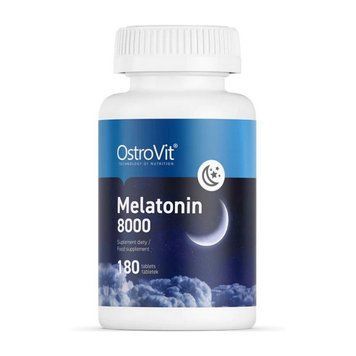 OstroVit Melatonin 8000 (180 tabs) 000028281 фото