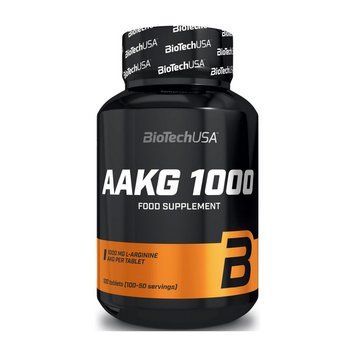 Аргинин альфа-кетоглутарат Донатор азота BioTech USA AAKG 1000 (Аргинин альфа-кетоглутарат), 100 таблеток BioTech AAKG 1000 (100 tabs) 000000107 фото