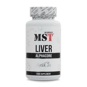 Комплекс для підтримки печінки MST Liver Alphacore, 60 капсул MST Liver Alphacore (60 caps) 000031562 фото