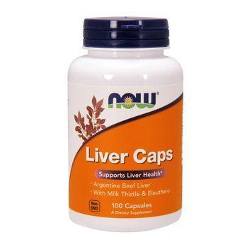 NOW Liver Caps (100 caps) 000005112 фото