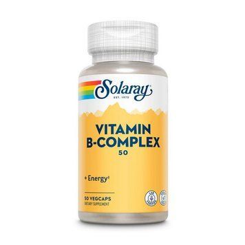 Solaray Vitamin B-Complex 100 (50 veg caps) 000030828 фото