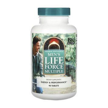 Мужские мультивитамины Source Naturals Men's Life Force Multi, таблетки 000030278 фото