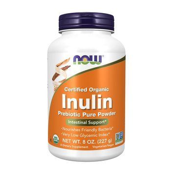 NOW Inulin Pure Powder (227 g) 000019407 фото