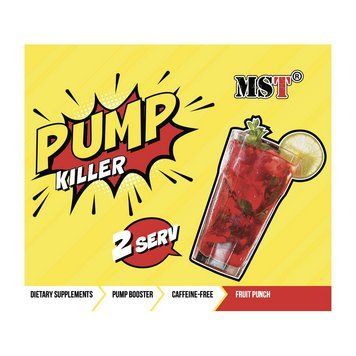 Передтренувальний комплекс MST Pump Killer MST Pump Killer (22 g, fruit punch) 000027156 фото