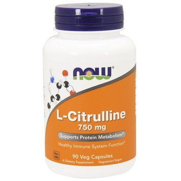 NOW L-Citrulline 750 mg (90 veg caps) 000009926 фото