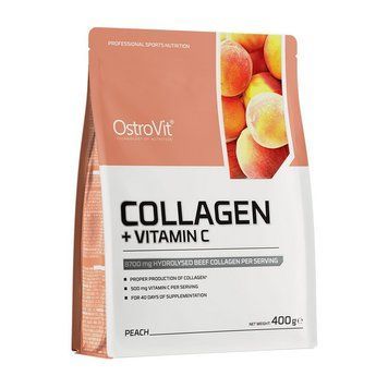 Гидролизованный коллаген с витамином C OstroVit Collagen + Vitamin C (400 г) OstroVit Collagen + Vitamin C (400 g, cola & rum) 000021049 фото