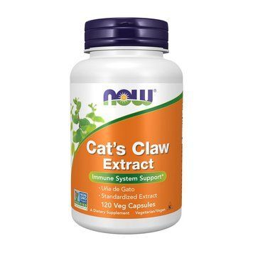 NOW Cat`s Claw Extract (120 veg caps) 000009927 фото