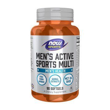 Мультивитамины для активных мужчин NOW Men's Active Sports Multi (90 мягких капсул) NOW Men's Active Sports Multi (90 softgels) 000003408 фото