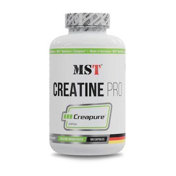Креатин моногидрат в капсулах MST Nutrition Creatine Pro Creapure, 90 капсул 000033213 фото