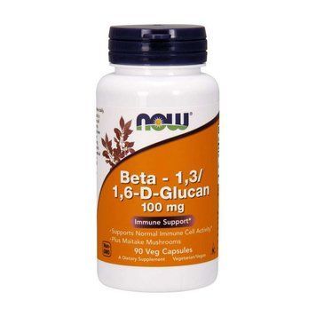NOW Beta-1,3/1,6-D-Glucan 100 mg (90 veg caps) 000010553 фото