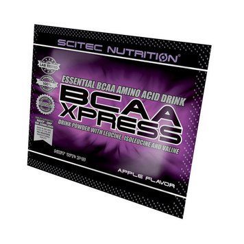 Амінокислоти Scitec Nutrition BCAA Xpress 7 г (Саше) Scitec Nutrition BCAA Xpress (7 g, apple) 000010216 фото