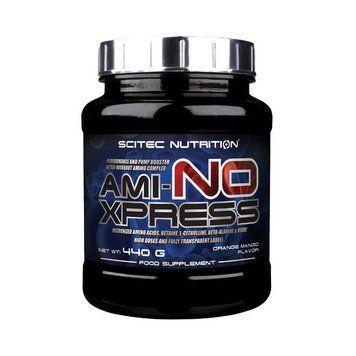 Scitec Nutrition Ami-NO Xpress комплекс аминокислот внутритренировочный Scitec Nutrition Ami-NO Xpress (440 g, orange mango) 000006878 фото