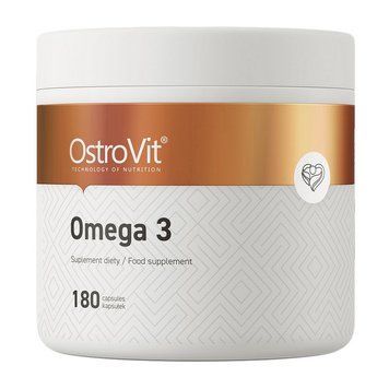 Рыбий жир OstroVit Omega 3 (180 капсул) OstroVit Omega 3 (180 caps) 000015505 фото