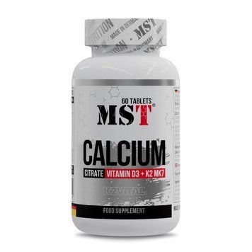 MST Calcium Citrate + Vitamin D3 + K2 MK7 (60 tab) 000029737 фото