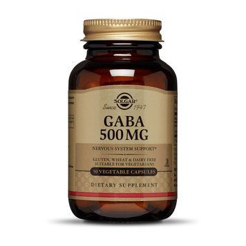 Solgar GABA 500 mg (50 veg caps) 000018296 фото