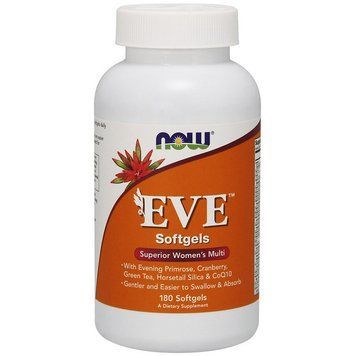 Мультивітаміни для жінок NOW EVE Women's Multiple Vitamin (180 м&rsquo;яких капсул) NOW EVE (180 softgels) 000008799 фото