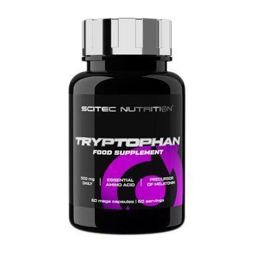 Аминокислота Scitec Nutrition Tryptophan 60 капсул Scitec Nutrition Tryptophan (60 caps) 000003287 фото
