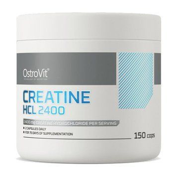 Креатин гідрохлорид OstroVit Creatine HCL 2400, 150 капсул OstroVit Creatine HCL 2400 (150 caps) 000020315 фото