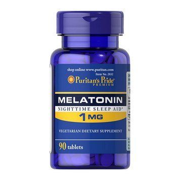 Puritan's Pride Melatonin 1 mg (90 tabs) 000015107 фото