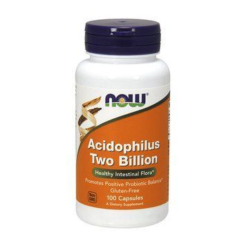NOW Acidophilus Two Billion (100 caps) 000010782 фото