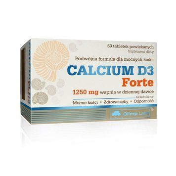 Комплекс кальцію та вітаміну D3 Olimp Calcium D3 Forte, 60 таблеток OLIMP Calcium D3 Forte (60 tabs) 000006724 фото