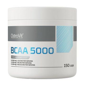 Незаменимые аминокислоты OstroVit EAA 400 г OstroVit BCAA 5000 (150 caps) 000025752 фото