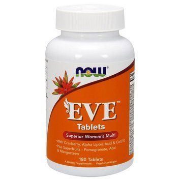 Мультивітаміни для жінок NOW Eve Women's Multi, (180 tabs) 000009377 фото