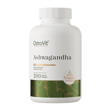 Екстракт ашваганди OstroVit Ashwagandha 375 мг, (200 tab) 000026673 фото