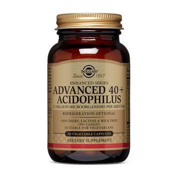 Solgar Advanced 40+ Acidophilus (60 veg caps) 000017274 фото