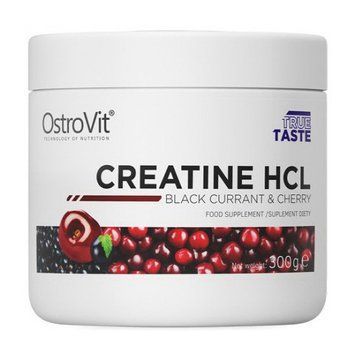 Креатин гідрохлорид OstroVit Creatine HCL 300 г OstroVit Creatine HCL (300 g, black currant & cherry) 000021097 фото