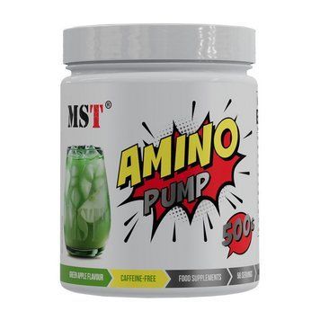 Аминокислотный комплекс MST Amino Pump, 500 г (Зеленое яблоко) MST Amino Pump (500 g, green apple) 000030131 фото