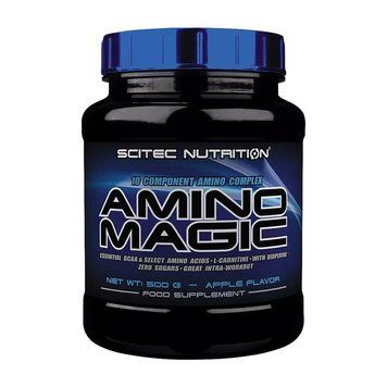 Scitec Nutrition Amino Magic (500 g, яблоко) Аминокислотный комплекс Scitec Nutrition Amino Magic, порошок (500 г) 000000397 фото