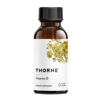 Витамин D3 Thorne Research Liquid Vitamin D, 1000 МЕ, 29.6 мл 000021979 фото