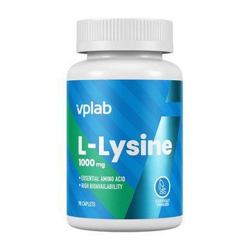 VP Lab L-Lysine 1000 mg (90 caplets) 000018043 фото