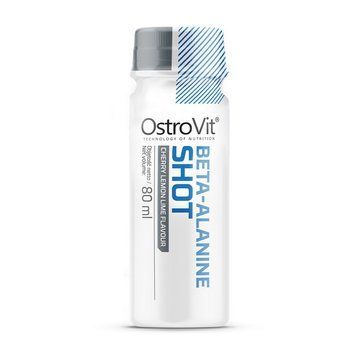Бета-аланін OstroVit Beta-Alanine Shot (80 мл, вишня-лимон-лайм) OstroVit Beta-Alanine Shot (80 ml, cherry lemon lime) 000016565 фото