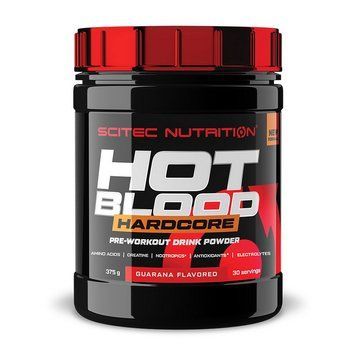 Предтренировочный комплекс Scitec Nutrition Hot Blood Hardcore Scitec Nutrition Hot Blood Hardcore (375 g, orange juice) 000022362 фото