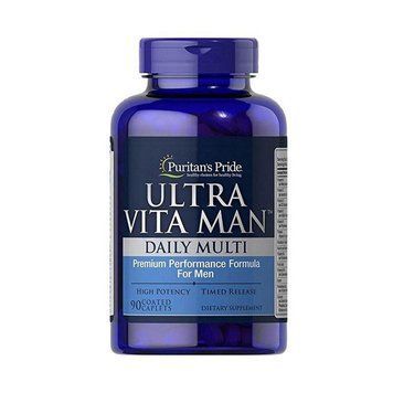 Puritan's Pride Ultra Vita Man Time Release (90 caplets) 000011569 фото