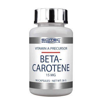 Бета-каротин Scitec Nutrition Beta-Carotene 15 mg (90 капсул) Scitec Nutrition Beta-Carotene 15 mg (90 caps) 000000546 фото