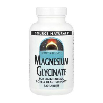 Source Naturals Magnesium Glycinate (60 tab) 000032502 фото