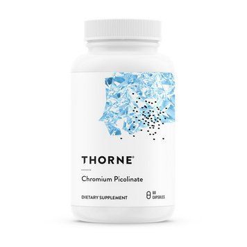 Пиколинат хрома Thorne Research Chromium Picolinate, 500 мкг, 60 капсул 000023141 фото