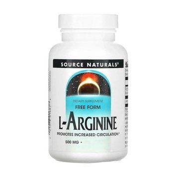 Аминокислота Source Naturals L-Arginine 500 mg, 50 таблеток 000032516 фото
