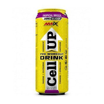 Передтренувальний комплекс рідкий AMIX CellUp Pre-Workout 500 мл AMIX Cell UP Pre Workout (500 ml, tropical breeze) 000026916 фото