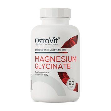 Магний OstroVit Magnesium Glycinate, 90 капсул OstroVit Magnesium Glycinate (90 caps) 000029807 фото