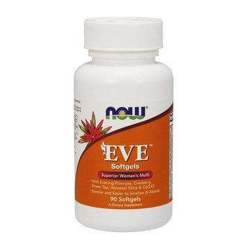 Мультивитаминный комплекс для женщин NOW EVE Women's Multiple Vitamin (90 капсул) NOW EVE (90 softgels) 000004550 фото