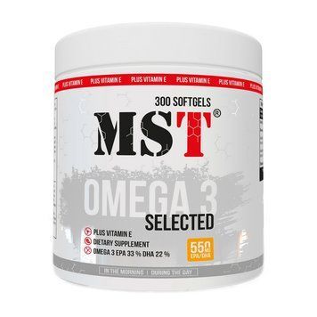 MST Omega 3 Selected (110 softgels) 000018855 фото