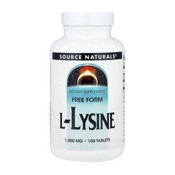 Source Naturals L-Arginine 500 mg (50 tab) 000032517 фото