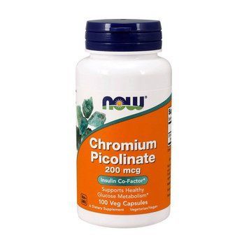 NOW Chromium Picolinate 200 mcg (100 caps) 000000561 фото